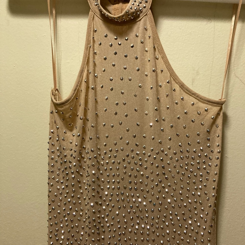 NEW WITH TAGS NUDE Fashion Nova XS GloUp Nude